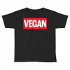 marvel logo parody vegan Toddler T-shirt