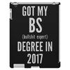 bs degree funny graduation iPad 3 and 4 Case