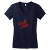 ram jam Women's V-Neck T-Shirt