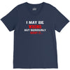i may be wrong V-Neck Tee