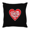LOVE GAMES Throw Pillow