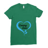 coming soon baby boy maternity design Ladies Fitted T-Shirt
