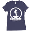 subbuteo hooligan casuals Ladies Fitted T-Shirt