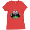 MAN IN RAINBOW Ladies Fitted T-Shirt