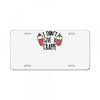 i don't give a crappe License Plate