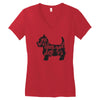 dog lover Women's V-Neck T-Shirt