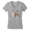 seal of reproval Women's V-Neck T-Shirt