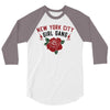New York City Girl Gang 3/4 Sleeve Shirt