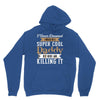 i never dreamed i would be a super cool daddy but here i am killing it Unisex Hoodie