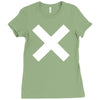 cross logo Ladies Fitted T-Shirt