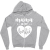 Mama is My Bestie Zipper Hoodie