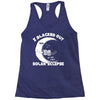 i black out solar ec;ipse Racerback Tank