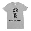russia 2018 Ladies Fitted T-Shirt