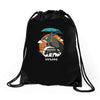 the neighbors journey Drawstring Bags