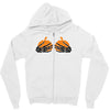 pumpkin boobs Zipper Hoodie