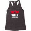 shark week enough Racerback Tank