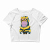thanos minion Crop Top