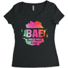Bae Best Auntie Ever Women's Triblend Scoop T-shirt