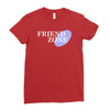 friend zone Ladies Fitted T-Shirt