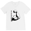 stong man V-Neck Tee