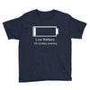 low battery Youth Tee