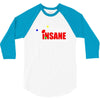new i'm not insane 3/4 Sleeve Shirt