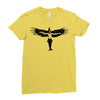 the crow Ladies Fitted T-Shirt