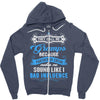 they call me gramps partner in crime Zipper Hoodie