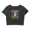 most wanted beard man this christmas Crop Top