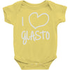 i love glasto Baby Onesie