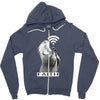 faith animal pray Zipper Hoodie