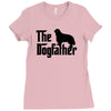 the dogfather cavalier king charles spaniel Ladies Fitted T-Shirt