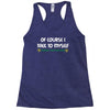 geek expert advice   science   physics   nerd t shirt Racerback Tank