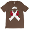 lung cancer white ribbon T-Shirt
