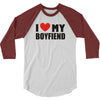 Gift For Girlfriend French Terry 3/4 Sleeve Shirt