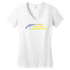 if guns kill people, i guess pencils miss spell words Women's V-Neck T-Shirt