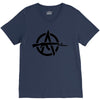 gun logo V-Neck Tee