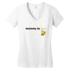 Mommy To Bee Unknown Gender Women's V-Neck T-Shirt
