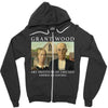 Grant Wood American Gothic Zipper Hoodie