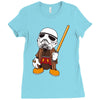 mickey jedi troopers Ladies Fitted T-Shirt