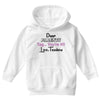 Dear Parents Tag You're It Love Teachers Women's Youth Hoodie