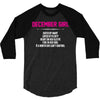 December Girl Hated By Many 3/4 Sleeve Shirt