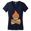 campfire tradition Women's V-Neck T-Shirt