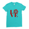 Supernatural Love Ladies Fitted T-Shirt