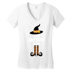 The Witch Is In Women's V-Neck T-Shirt