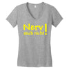 nerv mich nicht! Women's V-Neck T-Shirt