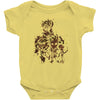 the evolution of groot Baby Onesie