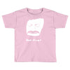 bon iver face Toddler T-shirt