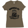 gopher it! Ladies Fitted T-Shirt