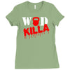 wod killa Ladies Fitted T-Shirt